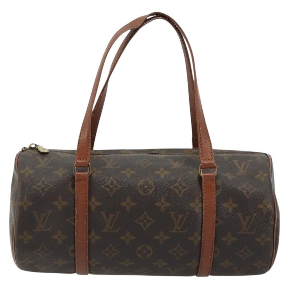 Louis Vuitton Monogram Papillon 30 Handbag Brown